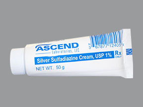 SILVER SULFADIAZINE 1% CREAM [TUBE