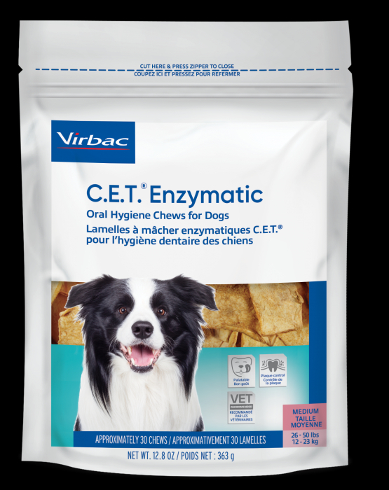 CET ENZ ORAL CHEW DOG-MD