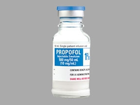PROPOFOL 1%(10MG/ML)SDV 20x50ml