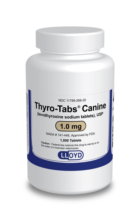 THYROTABS 1.0MG CANINE