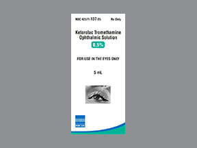KETOROLAC TROMETHAMINE 0.5% OPHTH