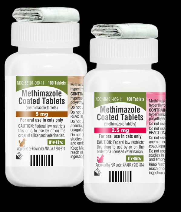 METHIMAZOLE COATED 5MG TAB
