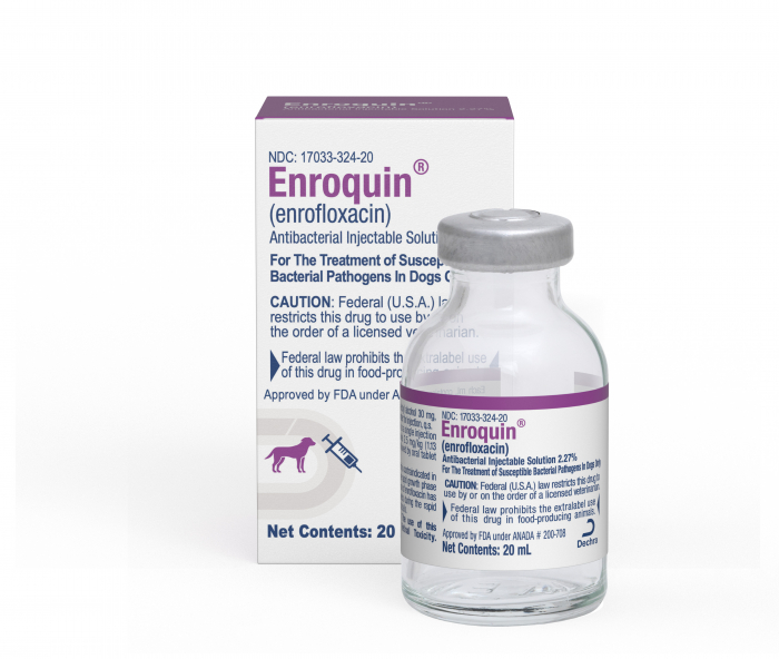 ENROQUIN(ENROFLOXACIN)INJ 2.27%