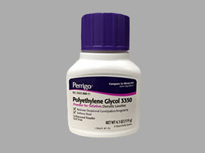 POLYETHYLENE GLYCOL 3350 17GM/DOSE