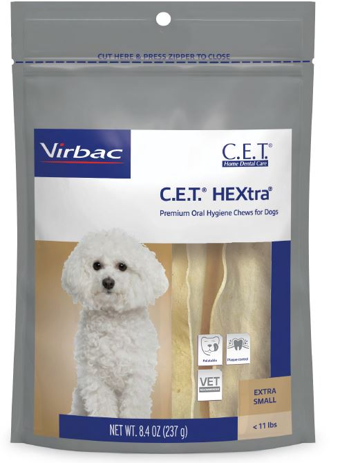 CET HEXTRA PREM CHEWS DOGS X-SMALL