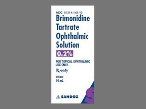 BRIMONIDINE TARTRATE .2% OPHT SOLN