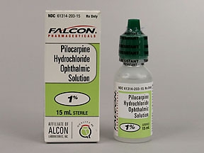 PILOCARPINE 1% OPHTH SOLN [SANDOZ]
