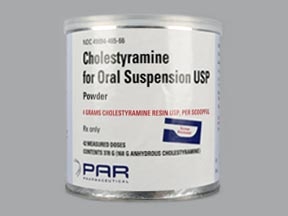CHOLESTYRAMINE PWDR 4GM/9GM CAN