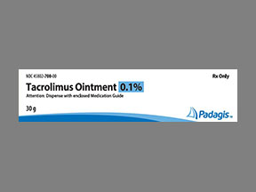 TACROLIMUS TOPICAL OINT 0.1%