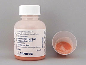 AMOXICILLIN 125MG SUSP [SANDOZ]