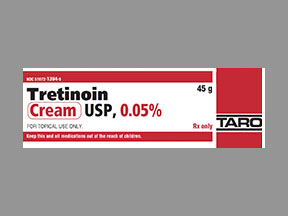 TRETINOIN .05% CREAM [TARO]