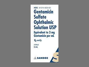 GENTAMICIN OPTH SOLN 0.3% [SANDOZ]