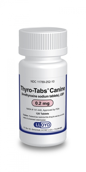 THYROTABS 0.2MG CANINE