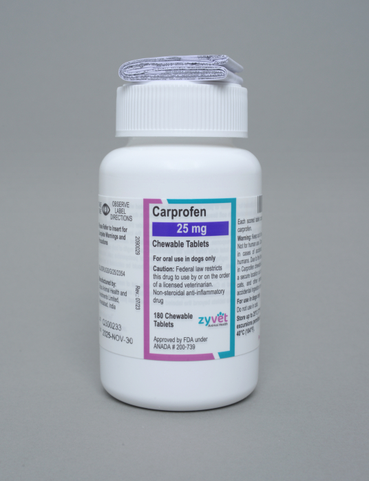 CARPROFEN 25MG CH TBS