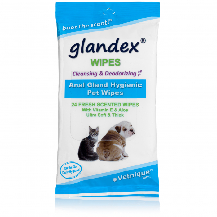 GLANDEX PET WIPES