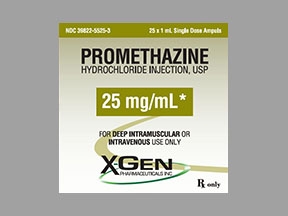 PROMETHAZINE HCL 25MG/ML INJ [X-GE