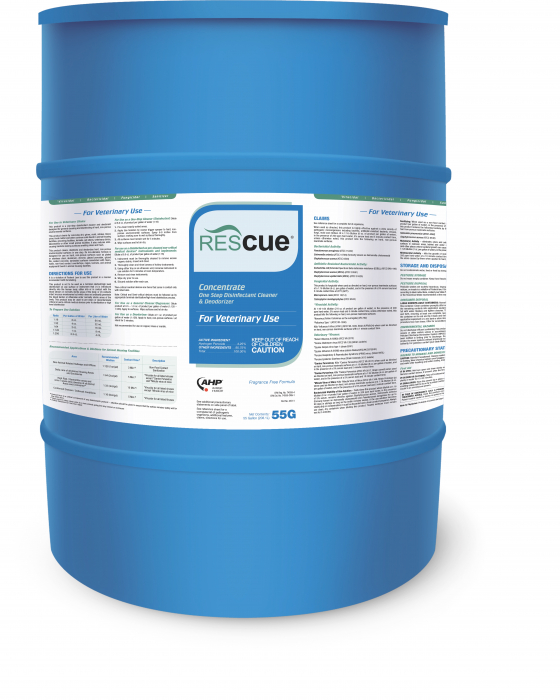 RESCUE DISINFECTANT CONCENTRATE First Veterinary Supply