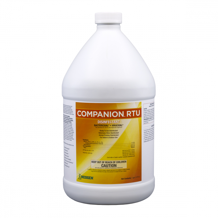 COMPANION RTU DISINFECTANT First Veterinary Supply