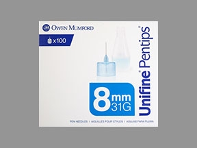 UNIFINE PENNEEDLE 8MM X 31G [OWENM