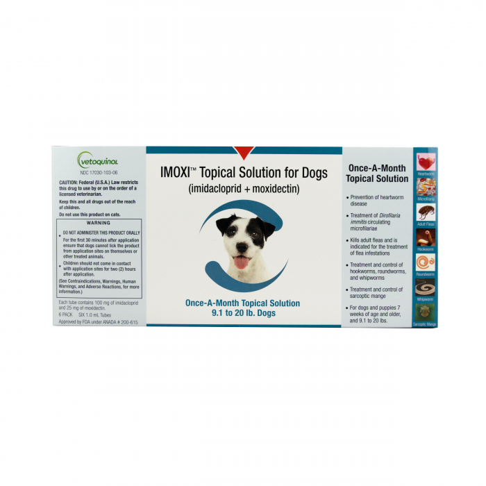 IMOXI TOPICAL SOL 9.120LBS First Veterinary Supply