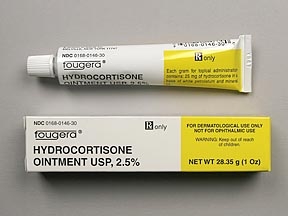 HYDROCORTISONE 2.5% OINT [SANDOZ]