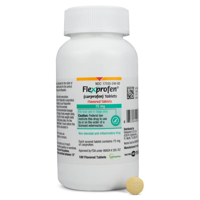 CARPROFEN 75MG FLAVORED TAB