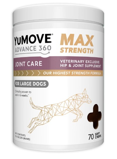 YUMOVE 360 ADV LRG DOG MAX STRN CH