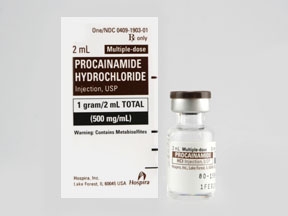 Procainamide Inj 100mg Ml 25x10ml First Veterinary Supply