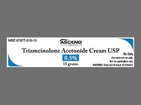 TRIAMCINOLONE 0.5% CREAM [ASCEND]