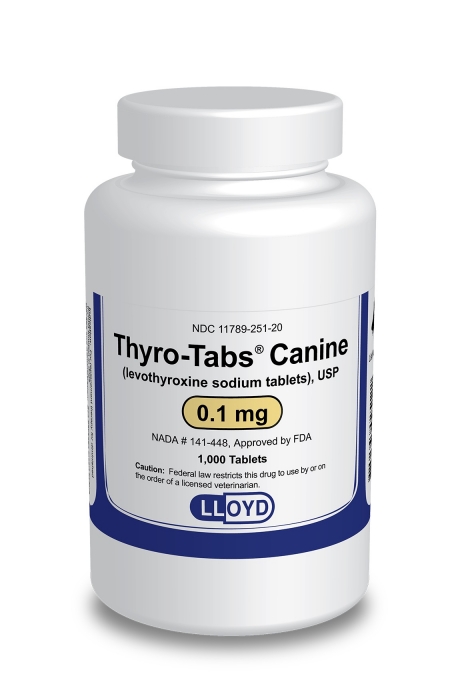THYROTABS 0.1MG CANINE