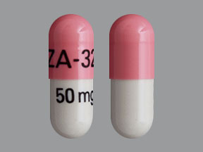 ZONISAMIDE 50MG CAPS