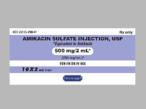 AMIKACIN SULF 250MG/ML INJ[AVET]