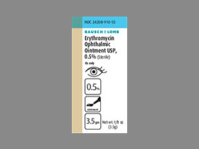 ERYTHROMYCIN OPTH OINT [VALEANT]