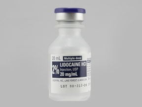 LIDOCAINE HCL 2% INJ FTV 25x20ml