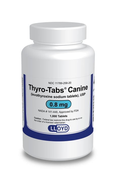 THYROTABS 0.8MG CANINE