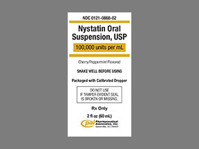 NYSTATIN 100MU/ML ORAL SUSP