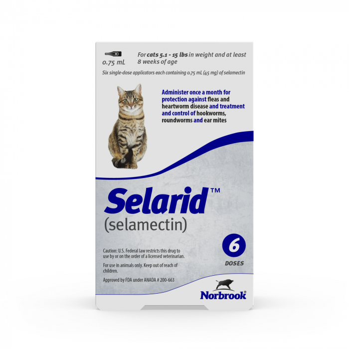 SELARID SPOT ON CAT SM/MD BLUE