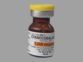 CYANOCOBALAMIN 1000MCG/ML [SOMERSE