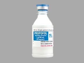 PROPOFOL 1% INJ SDV 10x100ml
