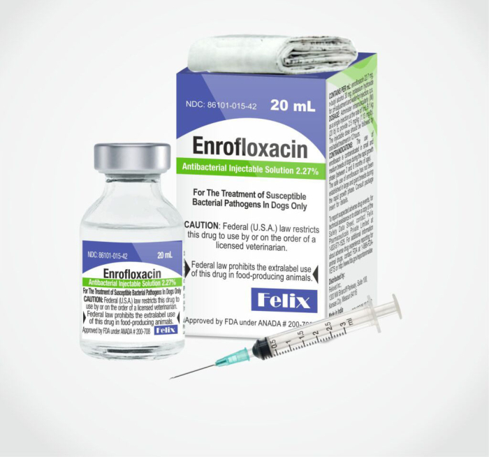 ENROFLOXACIN 2.27% INJ