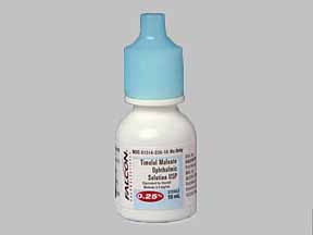 TIMOLOL MAL 0.25% 10ML OPTH