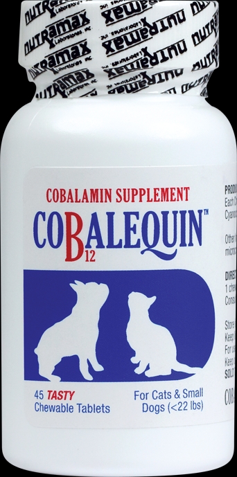 COBALEQUIN CHEW TABS CATS/SM DOGS