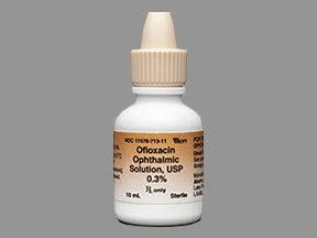 OFLOXACIN .3% OPHTH SOLN