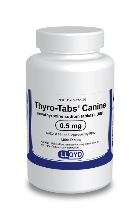 THYROTABS 0.5MG CANINE