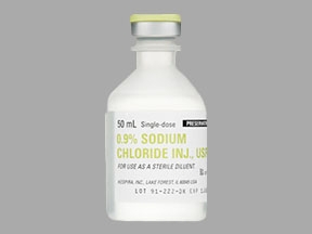 SOD CHLOR 0.9% INJ FTV P-F 25x50ml - First Veterinary Supply