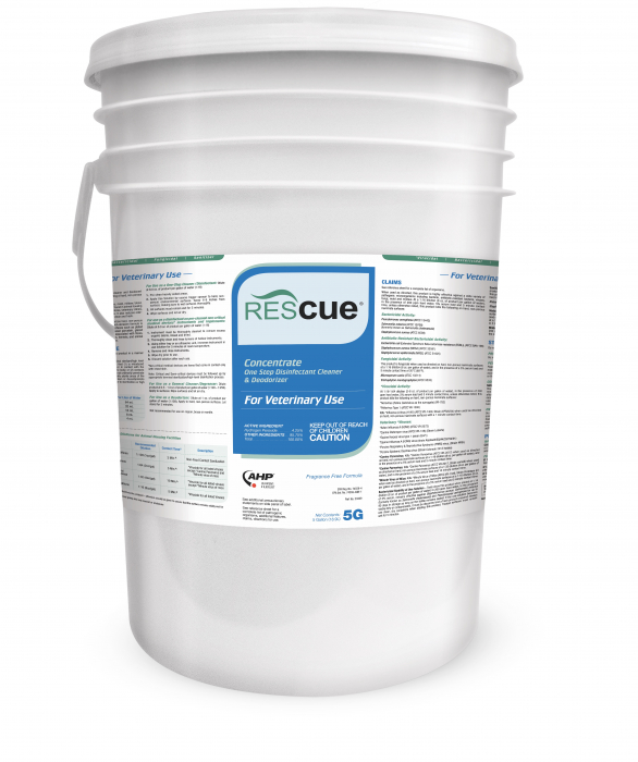 RESCUE DISINFECTANT CONCENTRATE First Veterinary Supply