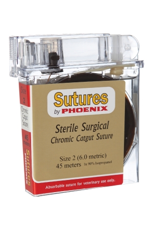 SUT CASS CHR GUT #2 45M