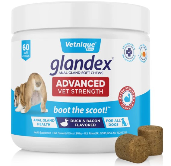 GLANDEX ADVANCED DUCK&BACON CHEWS