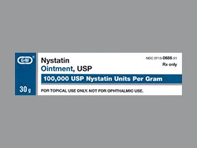 NYSTATIN OINTMENT [G W LABS CS]