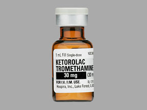 KETOROLAC 30MG INJ FTV 25X1ML
